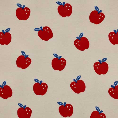 Tela Jersey Apples