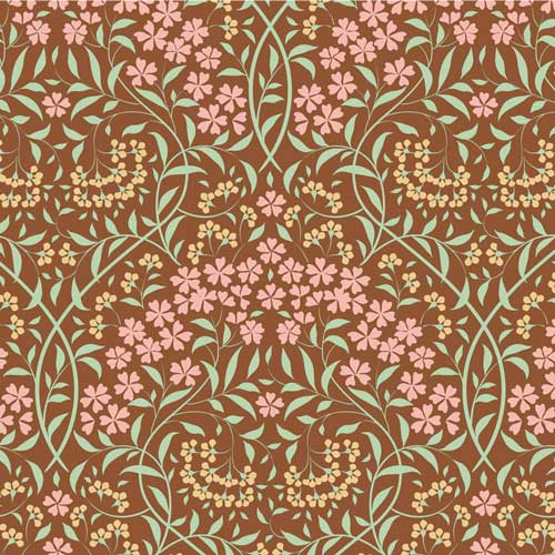 Tela Patchwork Larissa Caramel