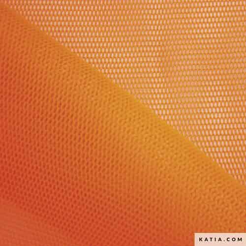 Mesh 3D Fluor Orange