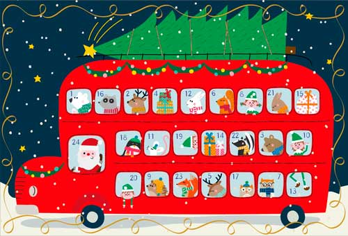 PREVENDA Panell Calendari d'advent Bus