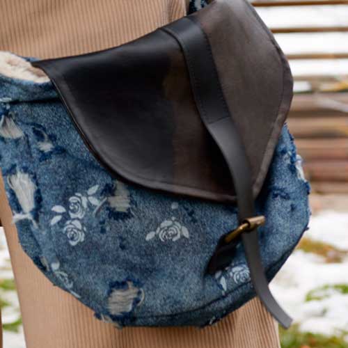 Denim Roses