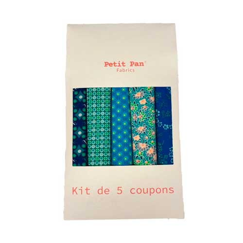 Pack 5 Fat Quarters Petit Pan 1