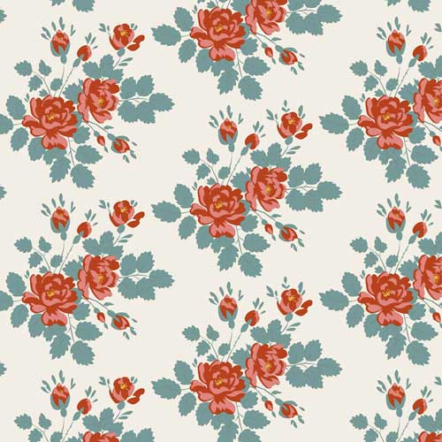 Tela Tilda Myrtle Teal