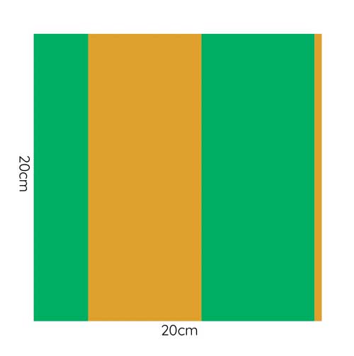 Poplin Fabric Green Stripes