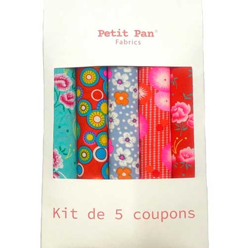 Pack 5 Fat Quarters Petit Pan 2