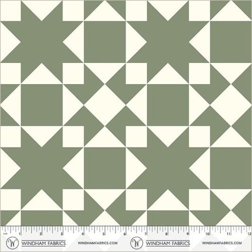 Patchwork Fabric Sawtooth Jade