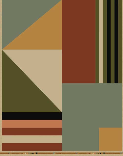 Panell Quilt Red Rocks
