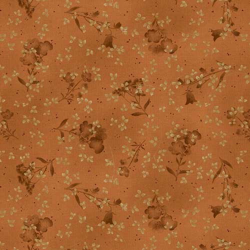 Franel-la Pressed Flowers Orange