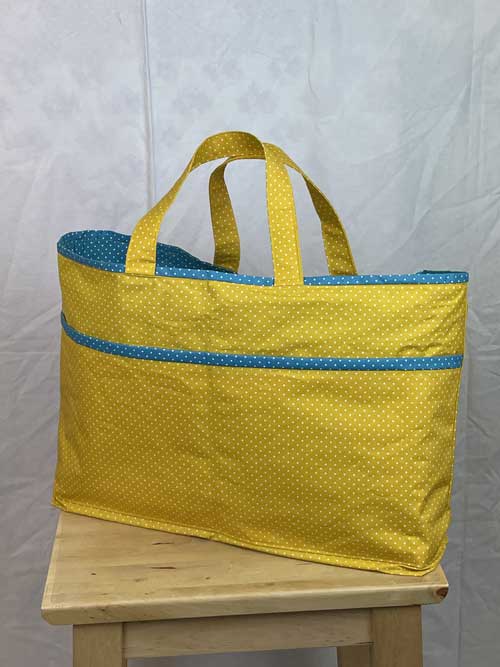 Bossa Custome Bag Groga, interior Blau