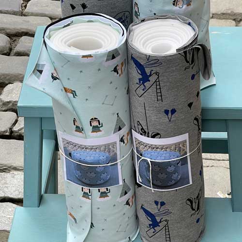 KIT Children's Pouf with Pocket