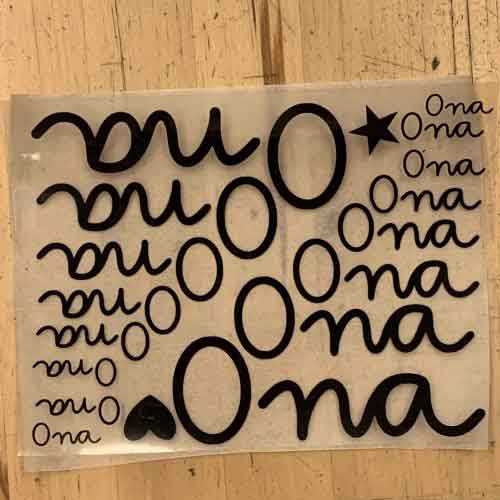 Nombre personalizado