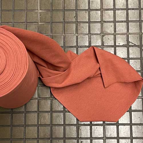 Coral Tubular Cuff Fabric