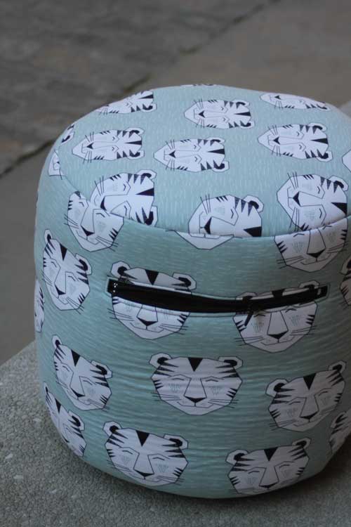 KIT Children's Pouf with Pocket