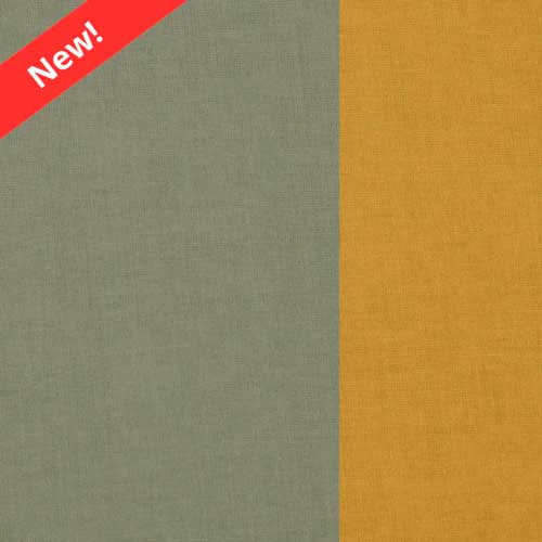 Poplin Fabric Ochre Stripes