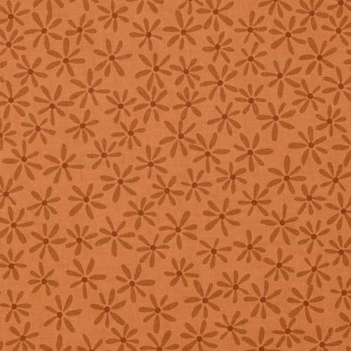 Tela popelín Rust Stardust