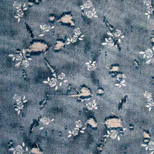 Denim Roses
