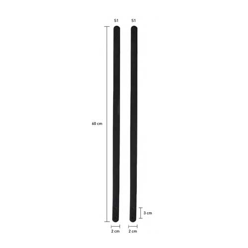 Nanses de Pell sintètica 60 cm.