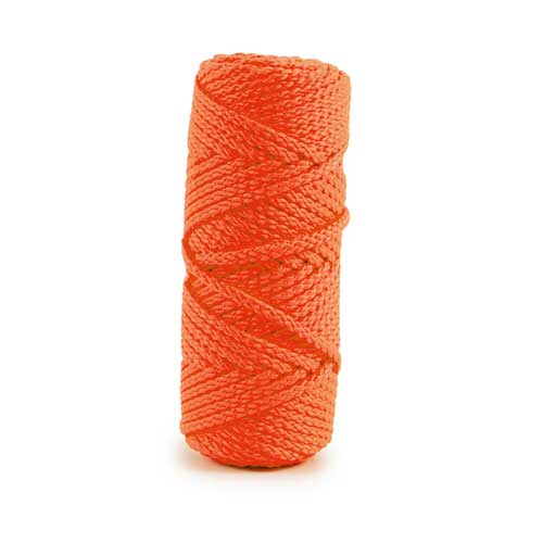Cordó de poliéster de 5 mm Taronja
