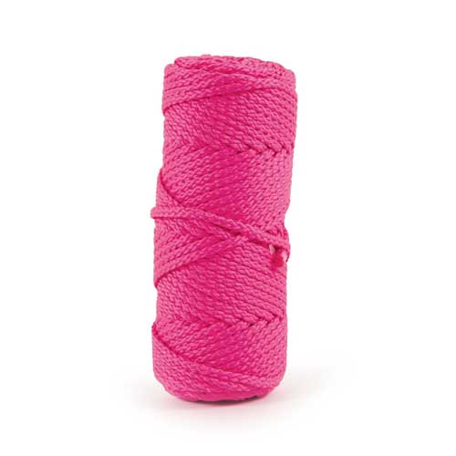 Cordón de poliéster de 5 mm Rosa