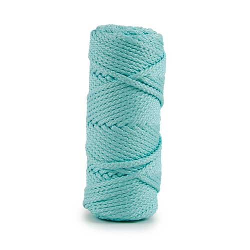 Cordó de poliéster de 5 mm Turquesa