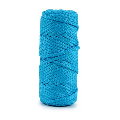 Cordó de poliéster de 5 mm Blau