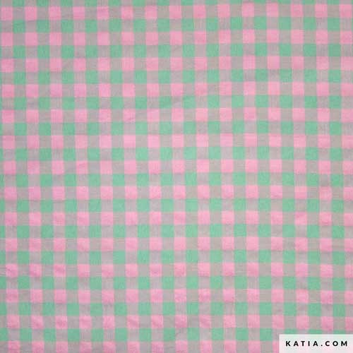 Tela Vichy Apple and Pink