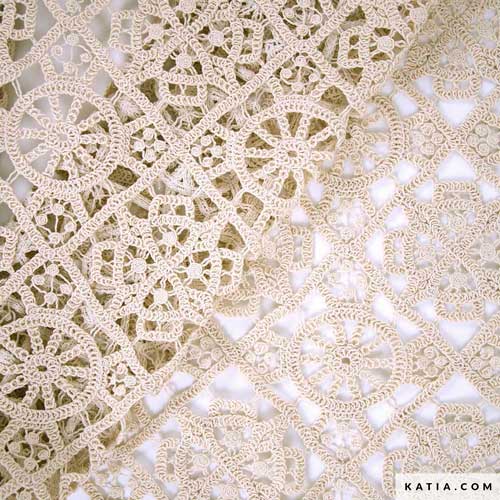 Crochet Fabric Circles