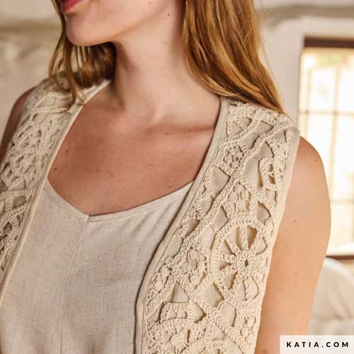Crochet Fabric Circles