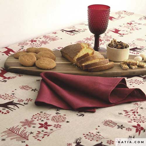 Tela loneta Red Xmas