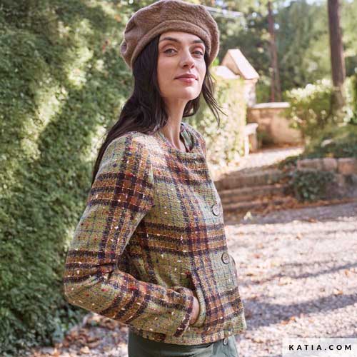 Tela Tweed Coat Fabric